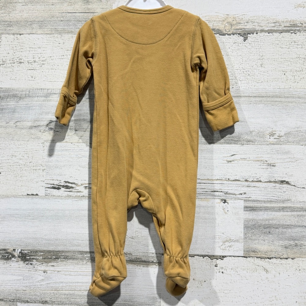 Quincy Mae Footed Sleeper Baby 3-6M Organic Cotton Boho EUC - Picture 4 of 5